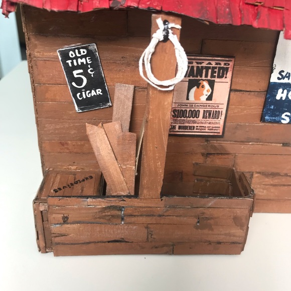 HP -Guinea Pig Wild West Saloon -  made to order! - Picture 11 of 12